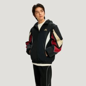 
Adidas cotton clothing men's 2026 new sportswear outdoor windproof jacket fashionable warm cotton jacket KS3171