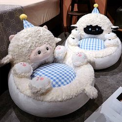 Lazy Sofa Cushion Tatami Cartoon Reading Chair for Bedroom Bay Window Children's Single Seat Cushion for Floor Winter Use
