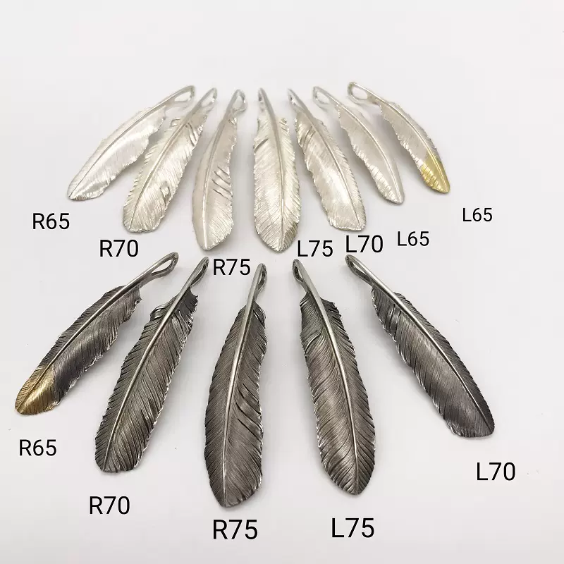 印第安銀飾日本品牌Hozho 4020 羽毛F6 R70-Taobao 