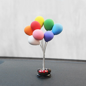 Car swing car confession Balloon net red cute creative balloon swing interior decorative supplies beautiful men and women