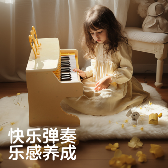 Kub 子供用ピアノ - 初心者向け電子キーボード - ベビーミュージック 