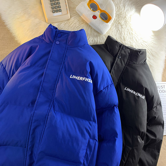 
Down jacket men's winter 2025 new trendy brand thickened warm couple's coat winter coat cotton clothing trendy top clothes