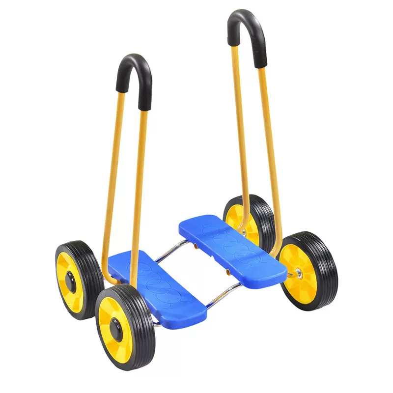 饭米粒 幼儿园感统训练器材四轮平衡脚踏车儿童健身车单人 踩踏车