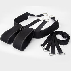 Track and Field Sled Harness, Thickened Double Shoulder Straps, Weight-Bearing Straps, Resistance Explosive Power Fitness Training