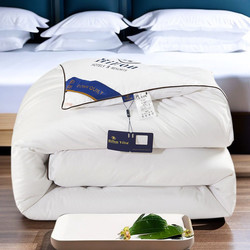 Hilton Hotel Feather Quilt, Winter Thickened and Warm, Hotel Spring and Autumn Quilt, 6 Pounds, Single/Double Dormitory Quilt