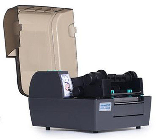 New Beiyang BTP-2200E PLUS barcode printer does not dry glue label to fight clothing copper version paper heat transfer