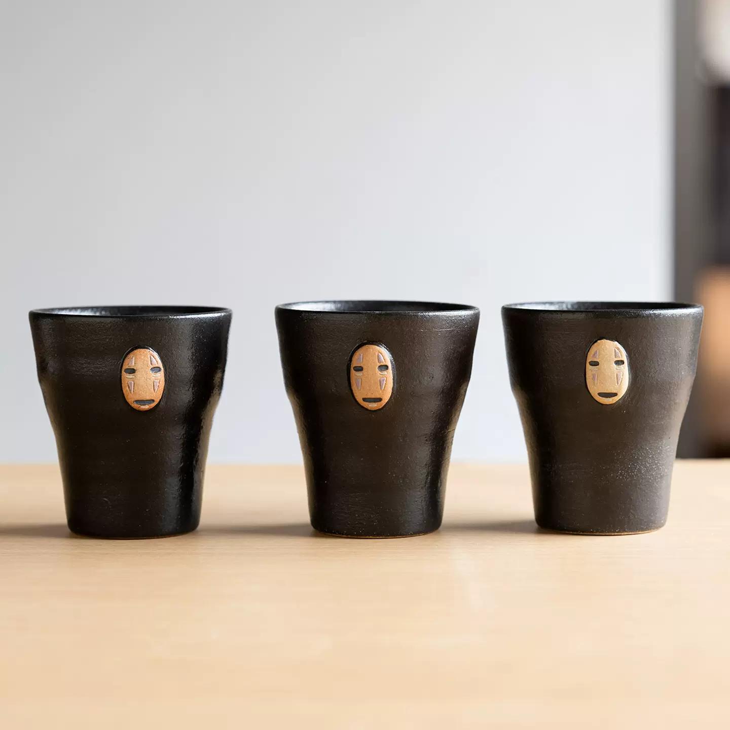 正品现货】日本吉卜力宫崎骏无脸男明山窑信乐