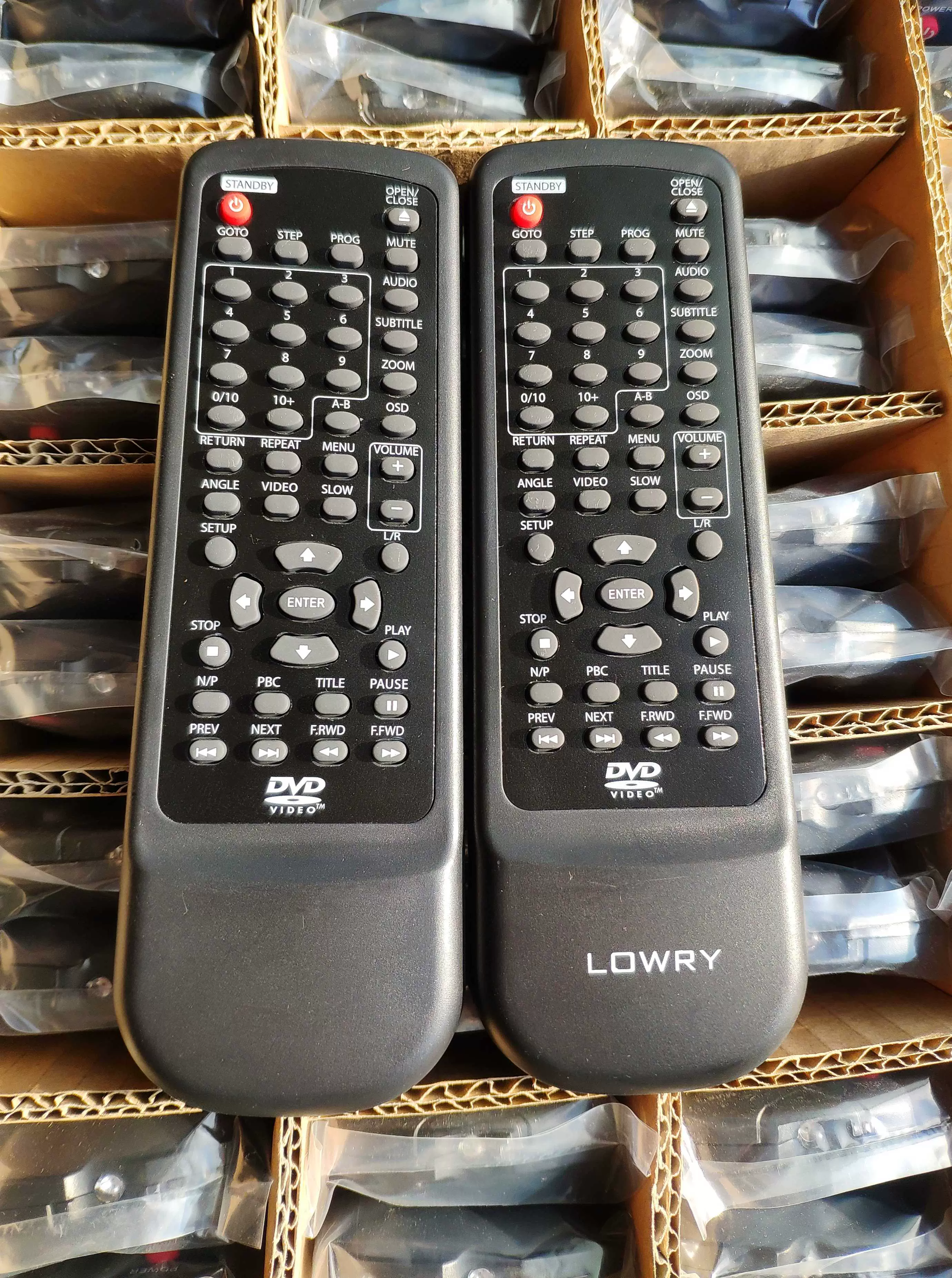 originallowrydvdremotecontrolforgsdvd1002原装遥控器
