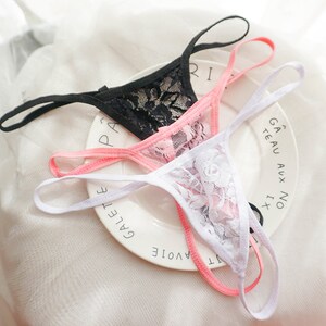 Bud pants female temptation low -waist transparent t -pants, a line of fat secondary split band, pure color solid color see -through pants T pants
