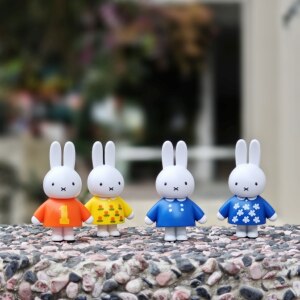 Authentic authorization for Miffy's original rabbit plastic cartoon doll, trendy toy, figurine, children's toy