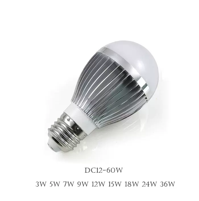 12Vled灯泡24V36VAC交直流DC低压球泡灯机床矿井电瓶船用太阳能灯-Taobao