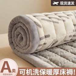 Milk Velvet Mattress Pad, Thickened for Winter, Warm, Home Use, Bedroom Soft Pad, Fleece Mattress, Bed Blanket, Single Size