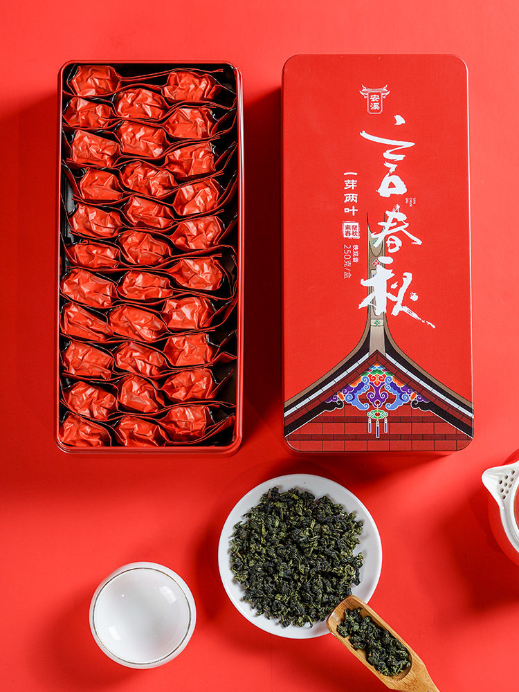 鉄観音茶 - 豊かな香り、2023年春 - 500g ギフトボックス