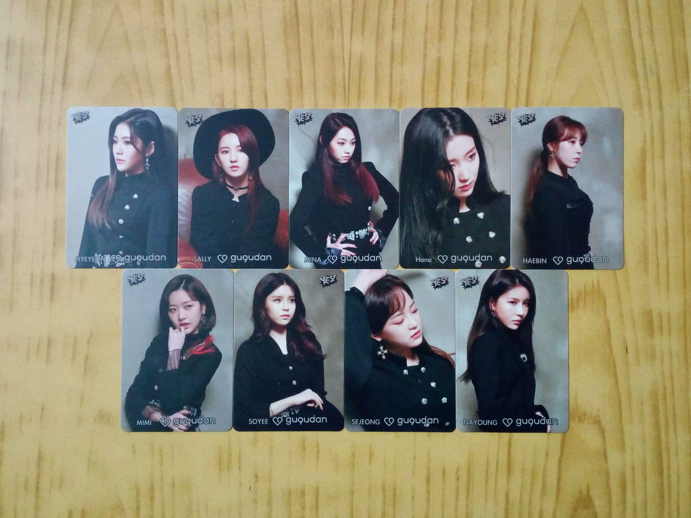 gugudan 刘些宁 Sally トレカ