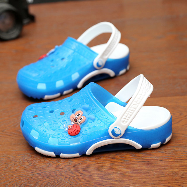 Children's Crocs Boys Beach Shoes Girls Sandals 2024 Summer Kids Baby ...