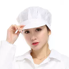 Nữ Chống Tĩnh Điện Mũ Làm Mũ Thực Phẩm Không Bám Bụi Xưởng Làm Mũ Chống Bụi Mũ Lớn Làm Mũ Không Bụi Mũ mũ tĩnh điện