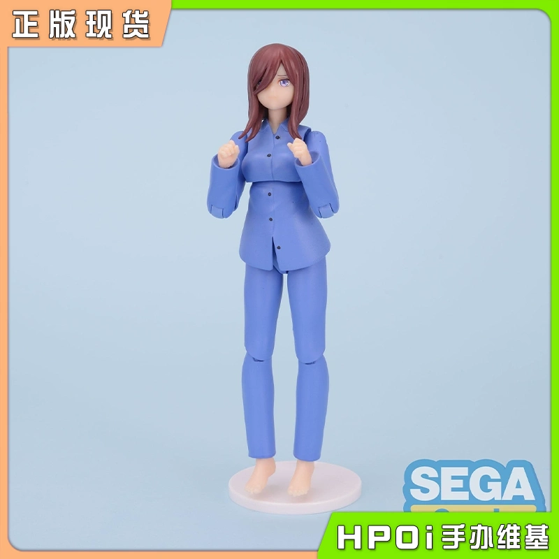 SEGA 五等分的花嫁 新娘 中野三玖 可动 景品 手办