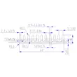 Hợp kim nhôm tản nhiệt điện tử 45*40*8MM nhôm định hình công suất cao SSDIY tản nhiệt điện thoại di động có thể được tùy chỉnh 