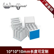 Chip tản nhiệt 10*10*10mm nhôm tản nhiệt điện tử tản nhiệt tự làm ống điện Router tản nhiệt