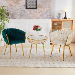 Light luxury simple leisure chair single chair