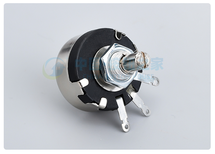 WX110(010) 4.7K Ohm 3 Terminals 6mm Metal Shaft Wire Wound