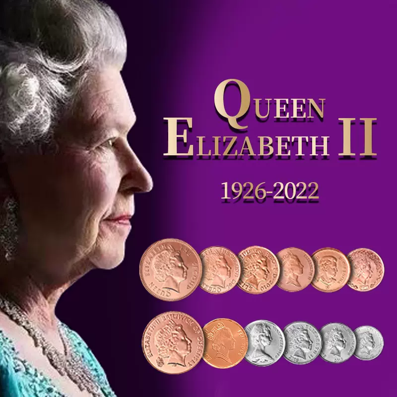 絶版英女皇銭幣-