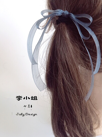 4 Pezzi/set Fasce Per Capelli Kawaii Per Ragazze Simpatico Cartone Animato Anime Fasce Elastiche Supporti Per Coda Di Cavallo Accessori Per Capelli Set Regalo