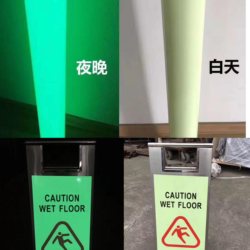 Luminous Film for Fire Safety Signs, 8-Hour Glow Wall Stickers, Outdoor Advertising Inkjet Printing and Lettering Luminous Film