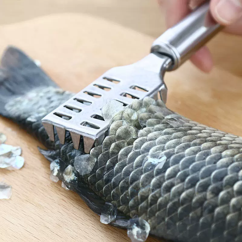 鱼鳞刨刮鱼神器多功能不锈钢家用去鳞器杀鱼工具厨房