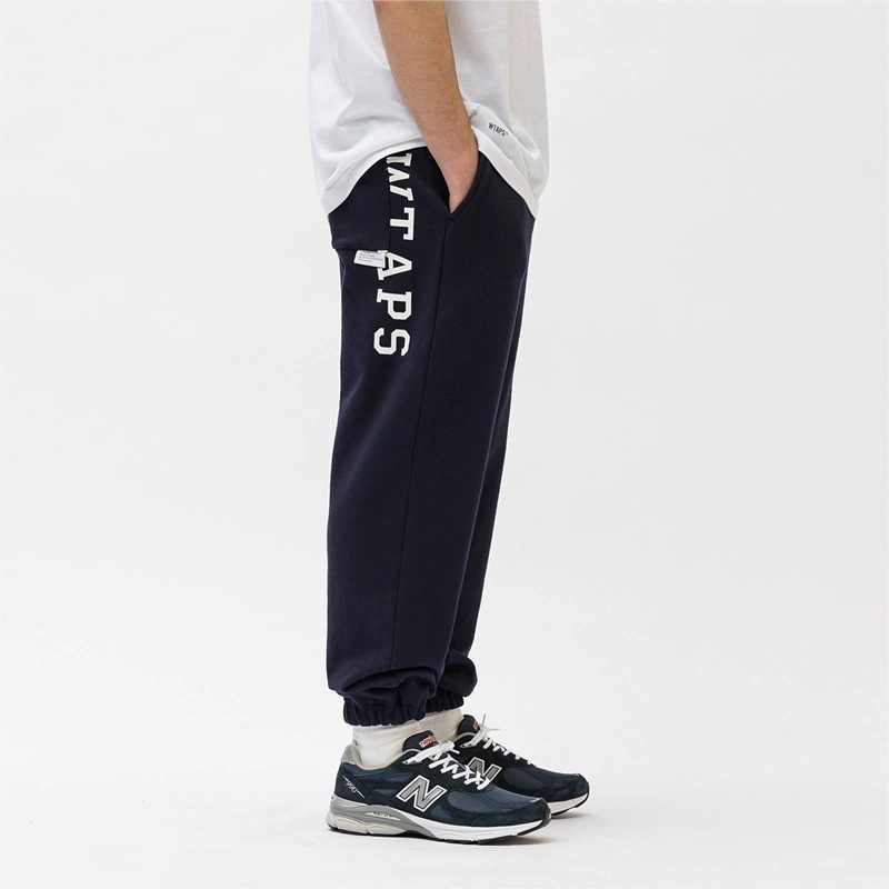 WTAPS DESIGN TROUSERS COLLEGE 23SS 字母运动卫裤休闲宽松长裤-Taobao