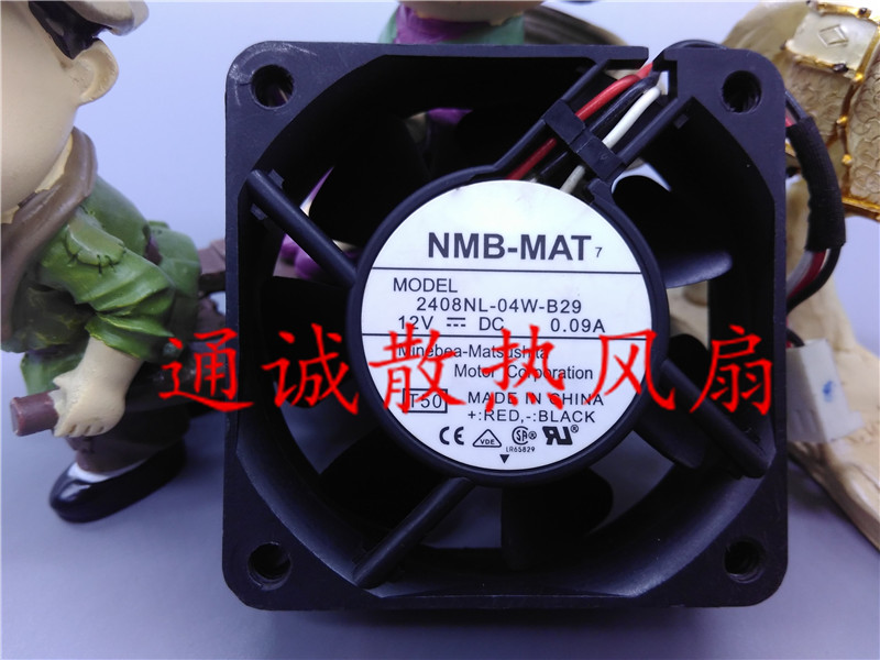  NMB-MAT 2408NL-04W-B29 12V 0.09A 6020 3   -