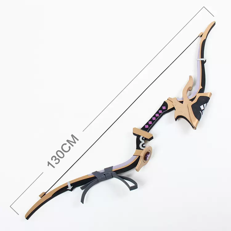 79cos原神四星武器破魔之弓弓箭简单版cosplay道具服定做武器装备