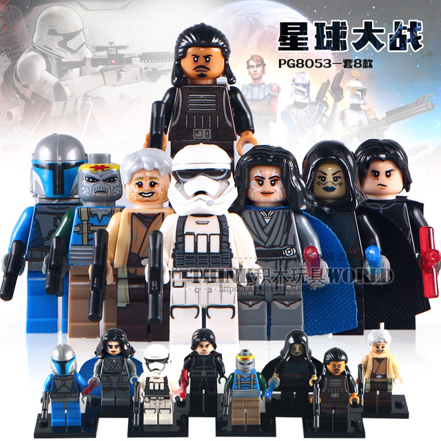 Chinese Building Blocks Star Wars Building Blocks Minifigures The Force ...