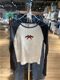 BM official website casual long-sleeved T-shirt spring and autumn new double gun embroidery color-blocking versatile slim temperament pure cotton top for women
