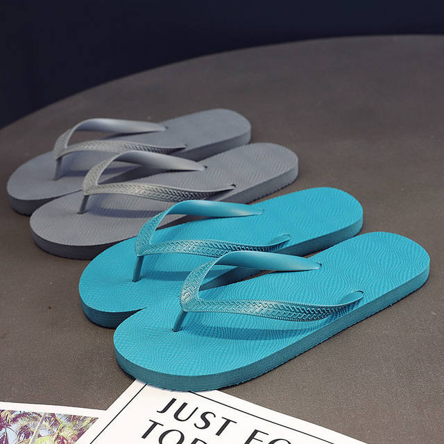 Summer flip-flops for men, non-slip, personalized, trendy Korean style ...