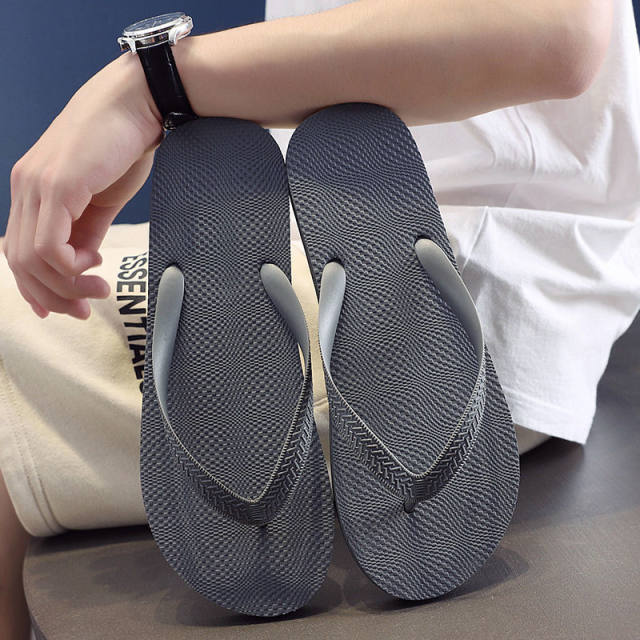 Summer flip-flops for men, non-slip, personalized, trendy Korean style ...