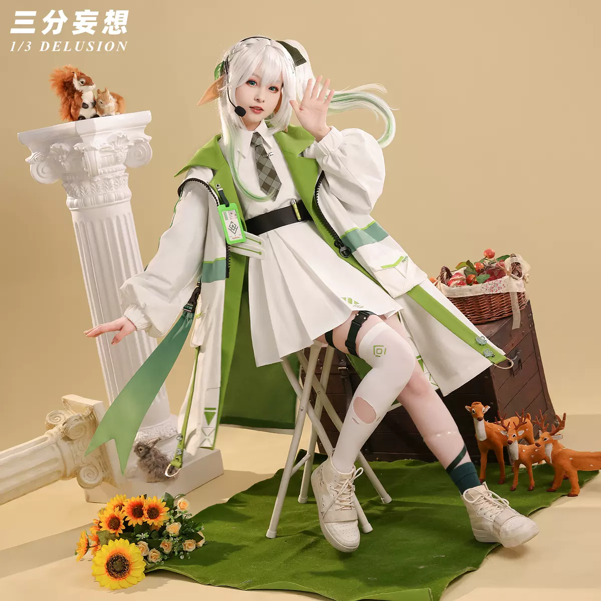 三分妄想原神cos服纳西妲密客cosplay女装游戏服装c服周边衍生服-Taobao 