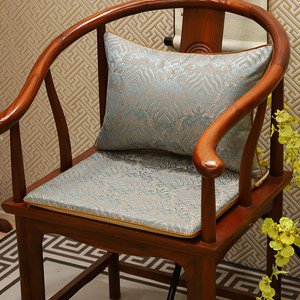 Dining chair cushion new Chinese mahogany sofa pad anti -slip thick sponge pad solid wood classical furniture fart cushion cushion cushion