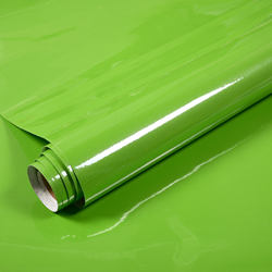 Green Pearlescent Paint Cabinet Stickers Stove Waterproof Kitchen High Temperature Resistant Oil-Proof Wallpaper Self-Adhesive Wall Stickers Wallpaper Stickers