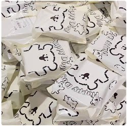ins Cute and Stylish Line-Drawing Dog Courier Bags, Star-Chasing Merchandise, Airplane Box Packaging Bags, Small Card Packaging Materials