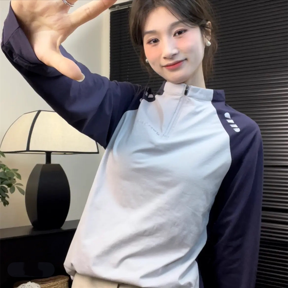 
Shengge's home is so worth it! Outdoor aesthetics! Spring and summer men and women's sweat-absorbing and breathable sports fitness running long sleeves T