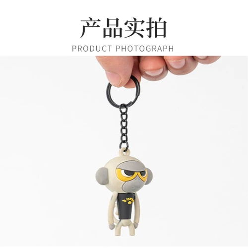 Брелок с застежкой для ключей, золотой аксессуар