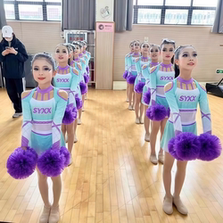 Cheerleading Costumes, Kidsren's Cheerleading Uniforms, Sports Competition Uniforms, Artistic Gymnastics Uniforms, Aerobics Performance Costumes