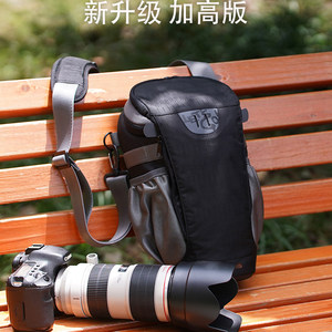 加长版适合长焦镜头相机70200 100400尼康佳能富士索尼微单专业单反内胆包防水防震双肩单肩