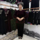 
Middle-aged mother autumn and winter Chinese style velvet embroidered long-sleeved base shirt 2025 stand collar fashionable grandma casual two-piece set