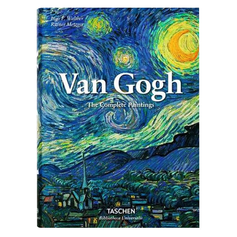 梵高画集画册taschen出版进口艺术Van Gogh The Complete Paintings 后 