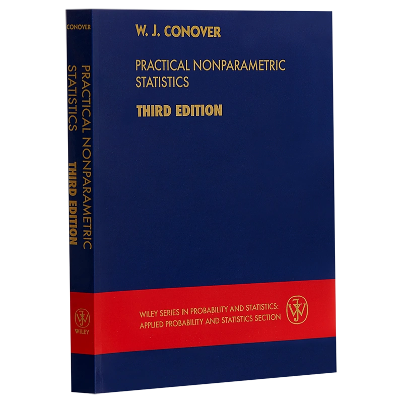 现货Practical Nonparametric Statistics 3rd Edition 英文原版实用非 