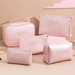 Cosmetic Bag for Women, New Style, Super Popular, Portable, Travel, Waterproof, Large Capacity, Small Size, Lipstick, Cushion Bag, Touch-Up, Toiletry Bag