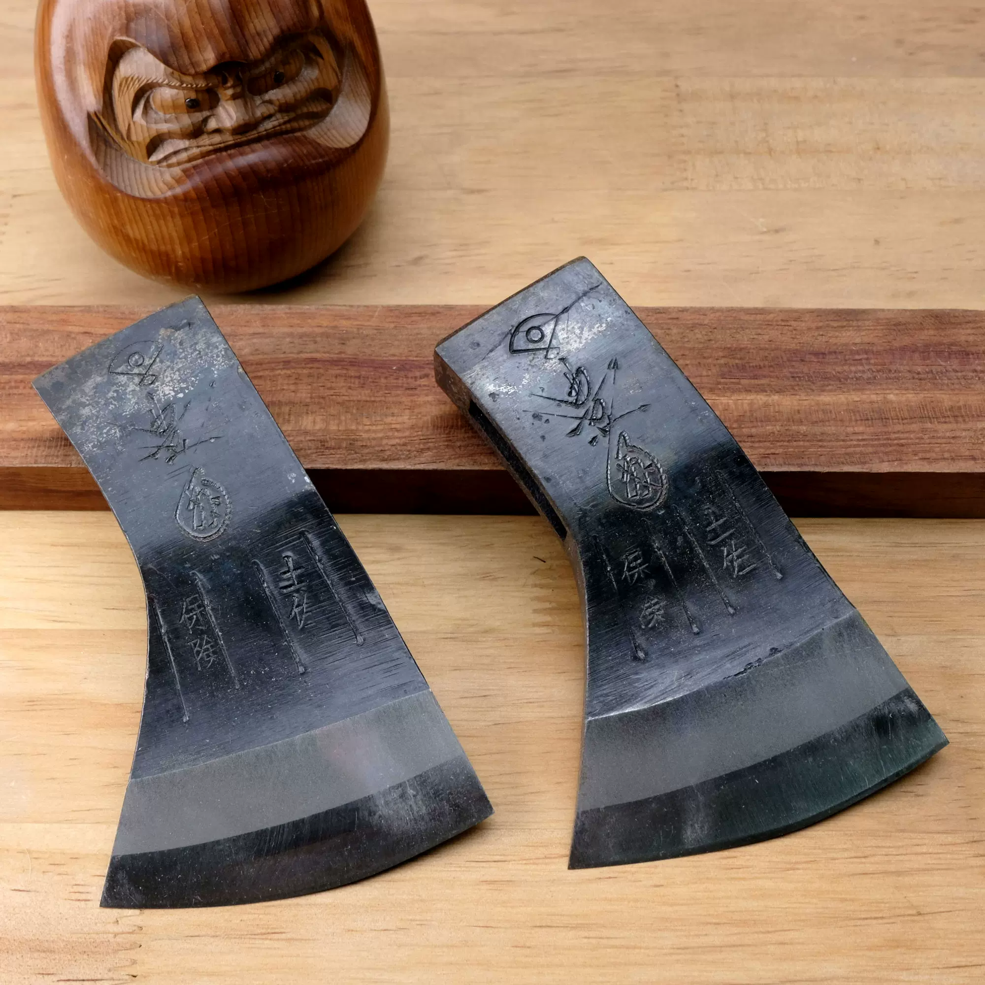 日本斧子土佐木馬斧根切薪割吉野小手斧伐木劈柴戶外青紙鋼-Taobao