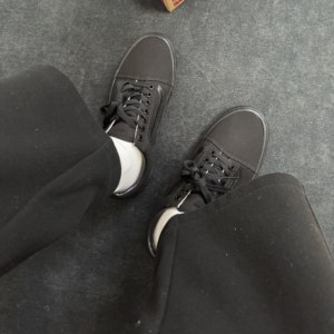 
VANS Old Skool classic black warrior casual shoes canvas shoes VN000D3HBKA